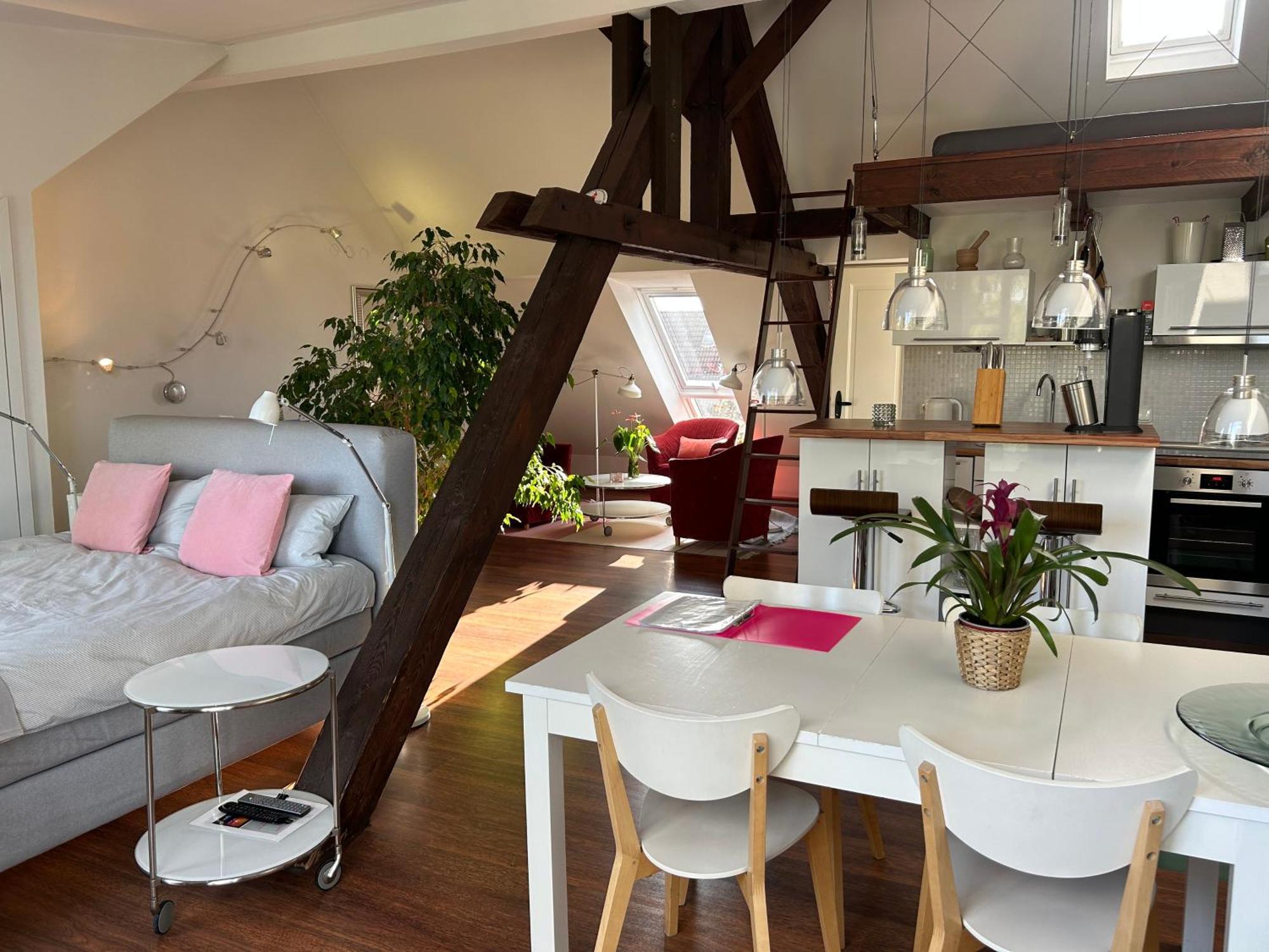 Dachstudio Im Geteviertel - Citynah BRE Dış mekan fotoğraf